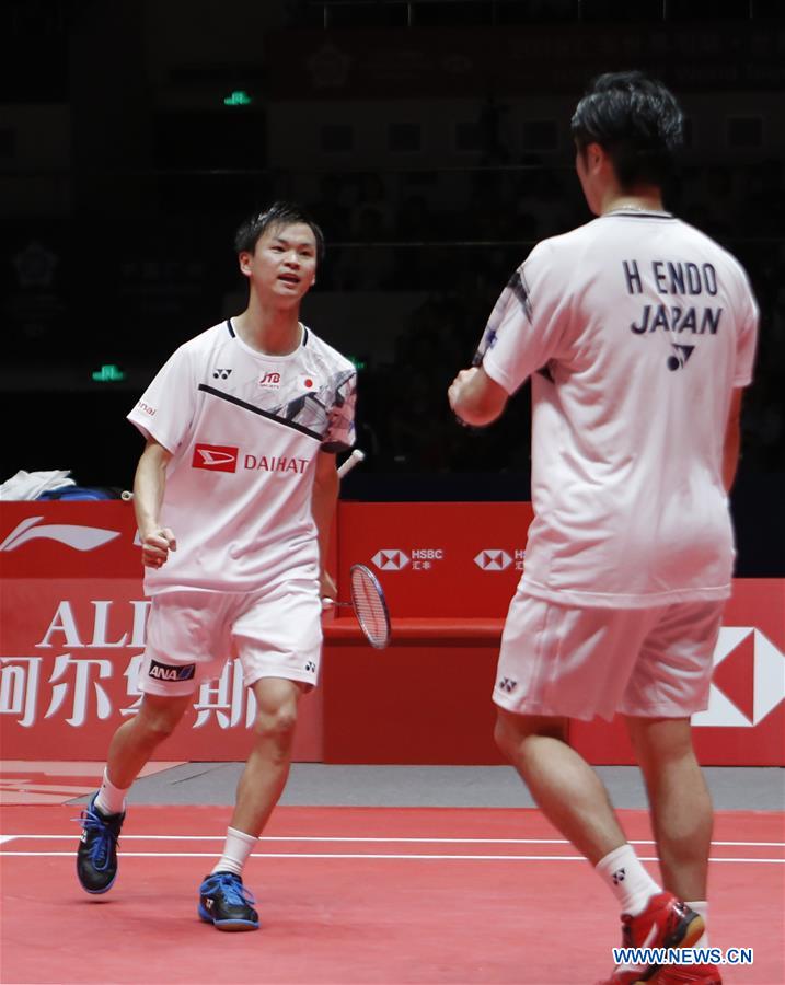 (SP)CHINA-GUANGZHOU-BADMINTON-BWF WORLD TOUR FINALS 2019-MEN'S SEMIFINAL
