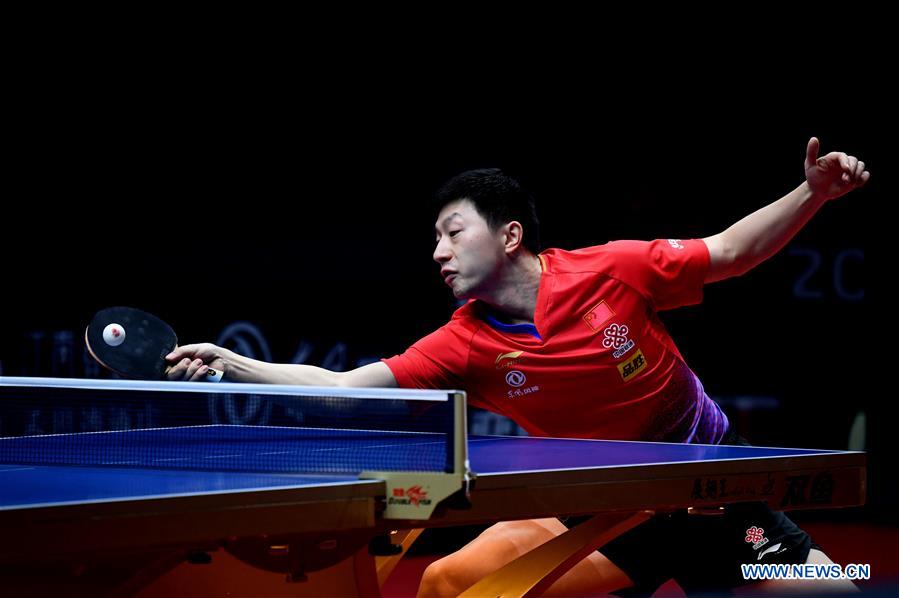(SP) CHINA-ZHENGZHOU-TABLE TENNIS-ITTF-GRAND FINALS-MEN'S SINGLES