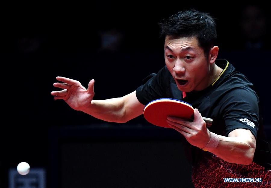 (SP) CHINA-ZHENGZHOU-TABLE TENNIS-ITTF-GRAND FINALS-MEN'S SINGLES