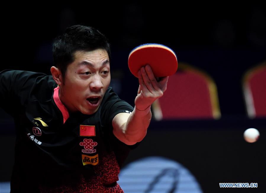 (SP) CHINA-ZHENGZHOU-TABLE TENNIS-ITTF-GRAND FINALS-MEN'S SINGLES