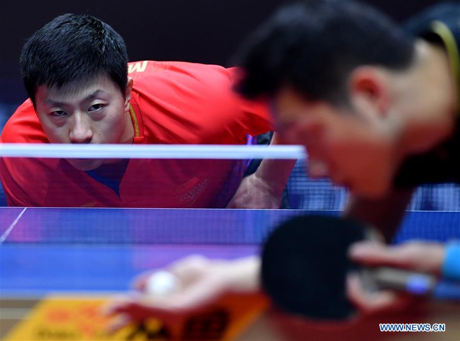(SP) CHINA-ZHENGZHOU-TABLE TENNIS-ITTF-GRAND FINALS-MEN'S SINGLES