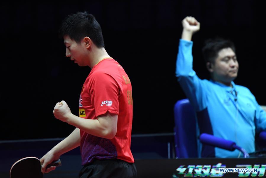 (SP) CHINA-ZHENGZHOU-TABLE TENNIS-ITTF-GRAND FINALS-MEN'S SINGLES