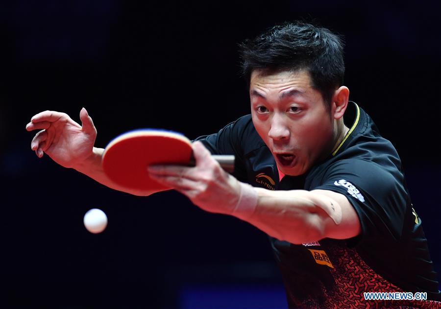 (SP) CHINA-ZHENGZHOU-TABLE TENNIS-ITTF-GRAND FINALS-MEN'S SINGLES