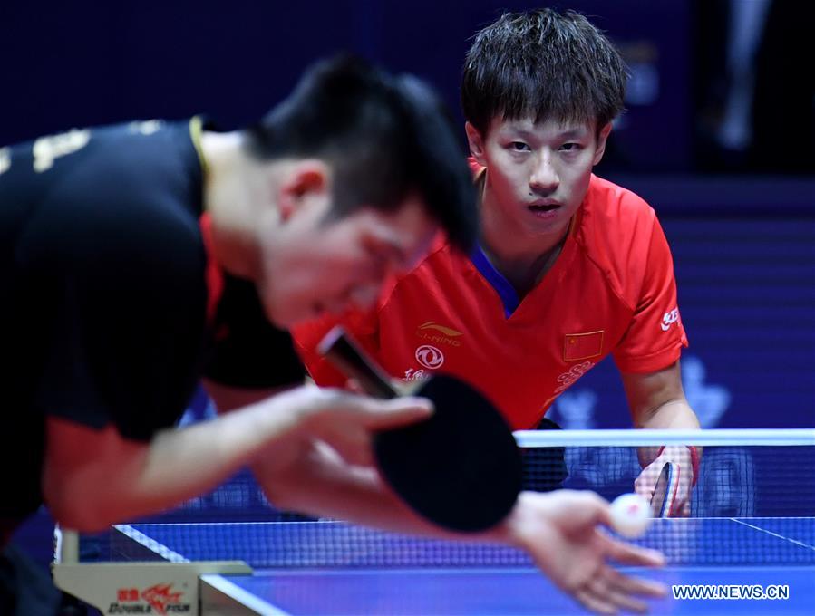 (SP) CHINA-ZHENGZHOU-TABLE TENNIS-ITTF-GRAND FINALS-MEN'S SINGLES