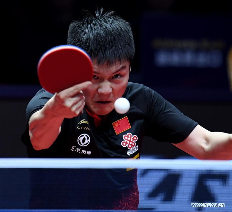 (SP) CHINA-ZHENGZHOU-TABLE TENNIS-ITTF-GRAND FINALS-MEN'S SINGLES