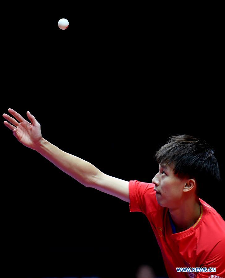 (SP) CHINA-ZHENGZHOU-TABLE TENNIS-ITTF-GRAND FINALS-MEN'S SINGLES