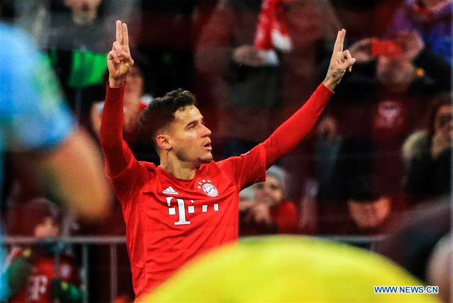 (SP)GERMANY-MUNICH-FOOTBALL-BUNDESLIGA-BAYERN MUNICH VS BREMEN