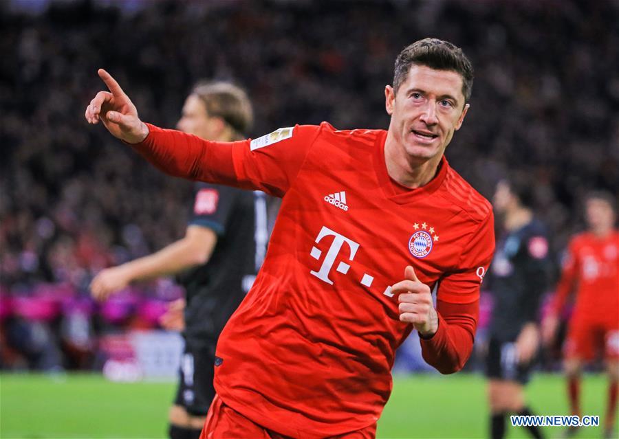 (SP)GERMANY-MUNICH-FOOTBALL-BUNDESLIGA-BAYERN MUNICH VS BREMEN