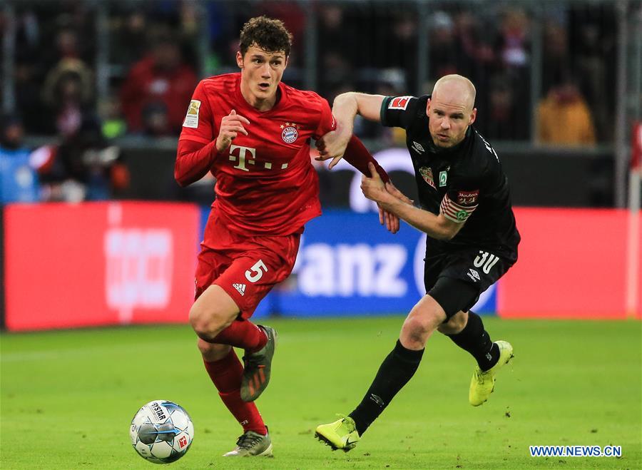 (SP)GERMANY-MUNICH-FOOTBALL-BUNDESLIGA-BAYERN MUNICH VS BREMEN