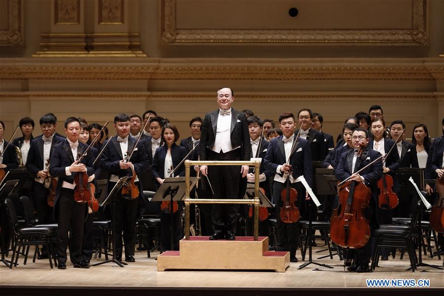 U.S.-NEW YORK-CHINA-SYMPHONY ORCHESTRA