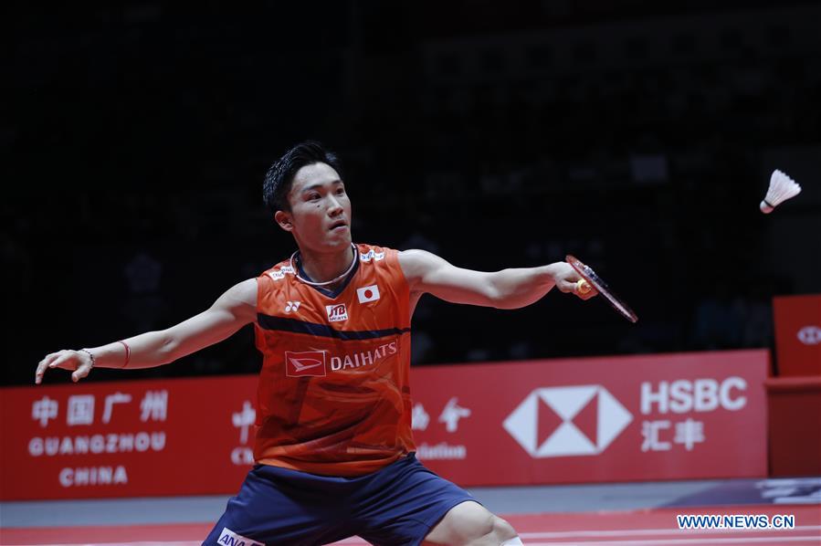 (SP)CHINA-GUANGZHOU-BADMINTON-BWF WORLD TOUR FINALS 2019-MEN'S SINGLES