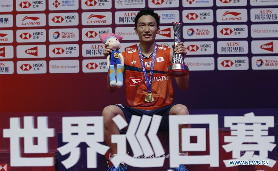 (SP)CHINA-GUANGZHOU-BADMINTON-BWF WORLD TOUR FINALS 2019-MEN'S SINGLES