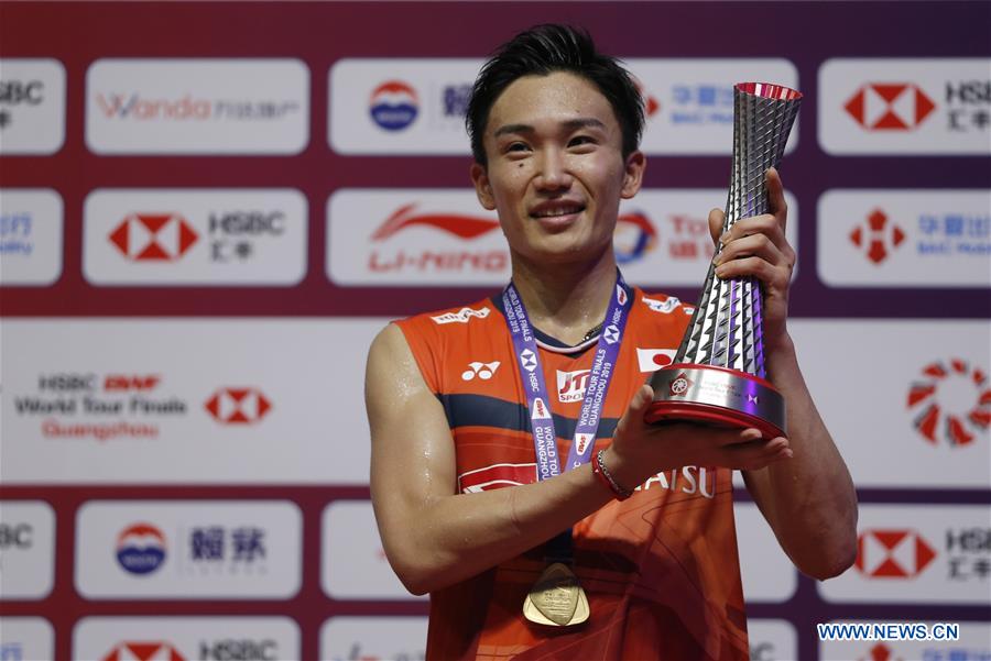 (SP)CHINA-GUANGZHOU-BADMINTON-BWF WORLD TOUR FINALS 2019-MEN'S SINGLES