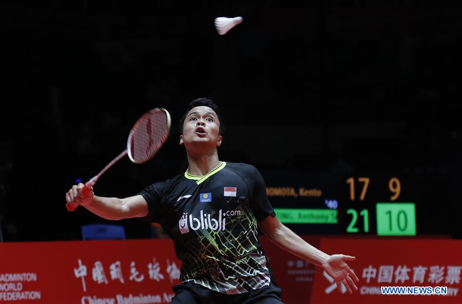 (SP)CHINA-GUANGZHOU-BADMINTON-BWF WORLD TOUR FINALS 2019-MEN'S SINGLES