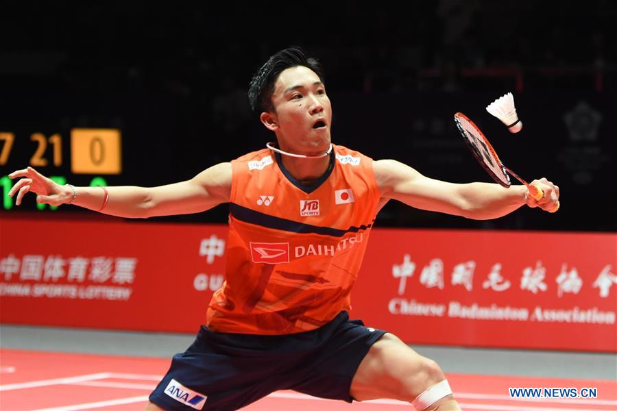 (SP)CHINA-GUANGZHOU-BADMINTON-BWF WORLD TOUR FINALS 2019-MEN'S SINGLES (CN)