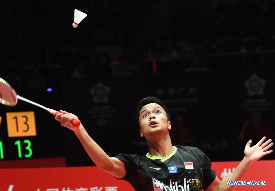 (SP)CHINA-GUANGZHOU-BADMINTON-BWF WORLD TOUR FINALS 2019-MEN'S SINGLES (CN)