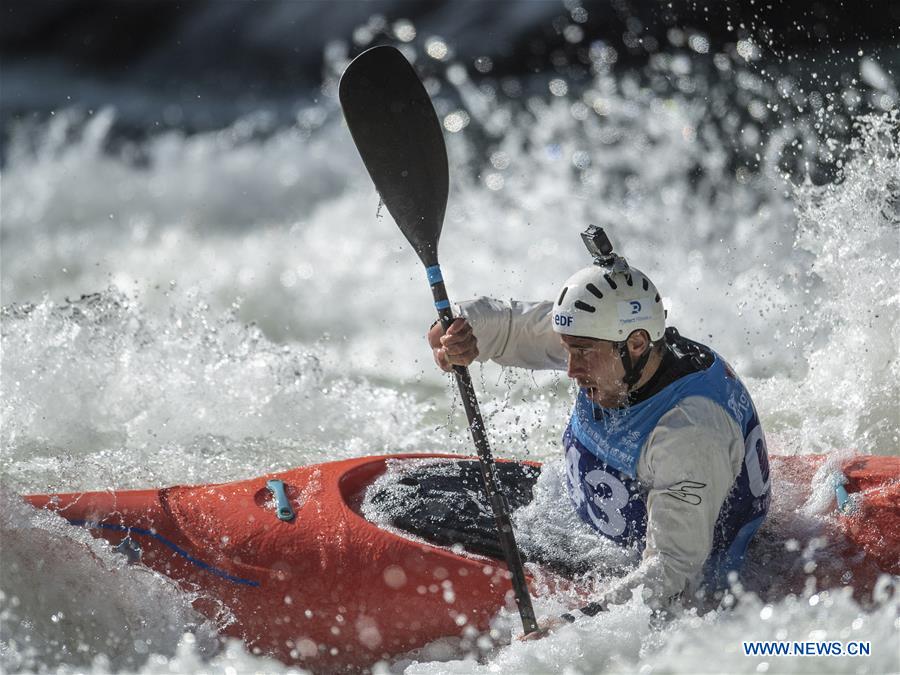 (SP)CHINA-YUNNAN-LUSHUI-CANOEING-WILD WATER WORLD CUP (CN)