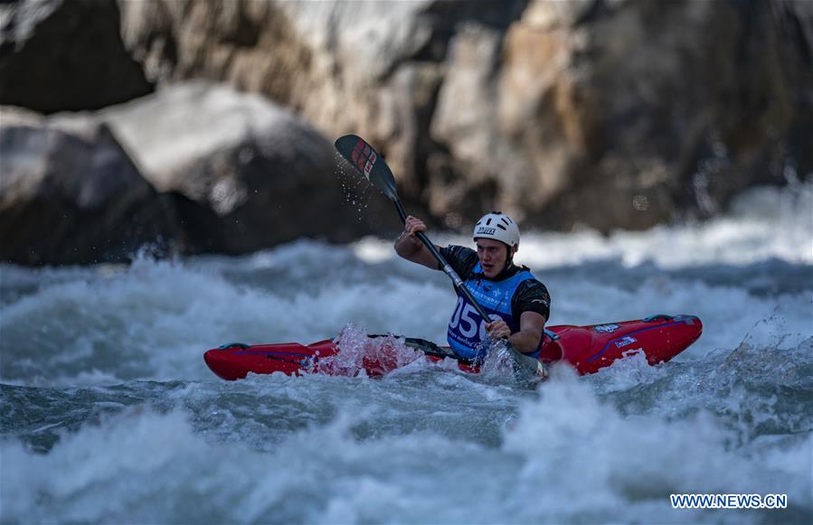 (SP)CHINA-YUNNAN-LUSHUI-CANOEING-WILD WATER WORLD CUP (CN)