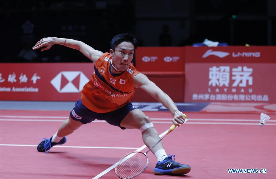 (SP)CHINA-GUANGZHOU-BADMINTON-BWF WORLD TOUR FINALS 2019-MEN'S SINGLES