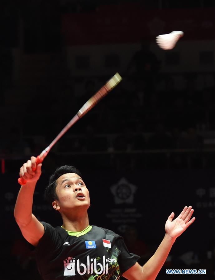 (SP)CHINA-GUANGZHOU-BADMINTON-BWF WORLD TOUR FINALS 2019-MEN'S SINGLES (CN)