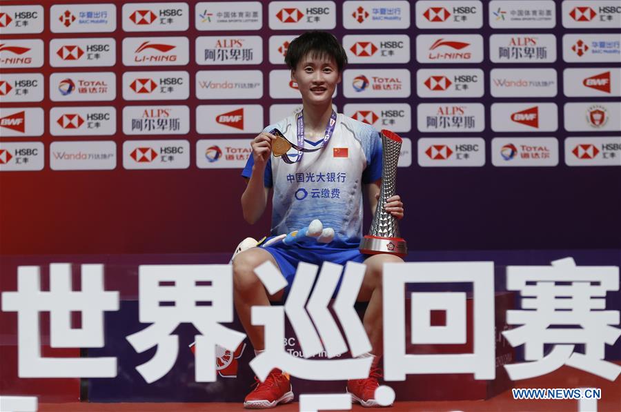 (SP)CHINA-GUANGZHOU-BADMINTON-BWF WORLD TOUR FINALS 2019-WOMEN'S SINGLES (CN)