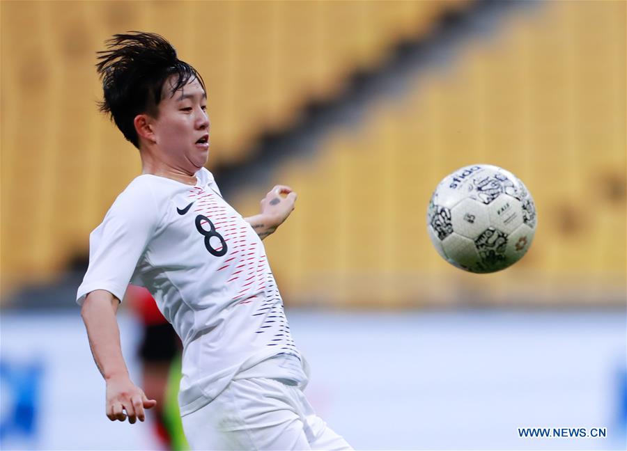 (SP)SOUTH KOREA-BUSAN-SOCCER-EAST ASIAN CUP-WOMEN-SOUTH KOREA VS CHINESE TAIPEI