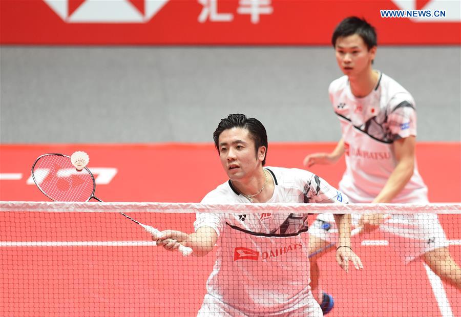 (SP)CHINA-GUANGZHOU-BADMINTON-BWF WORLD TOUR FINALS 2019-MEN'S DOUBLES (CN)