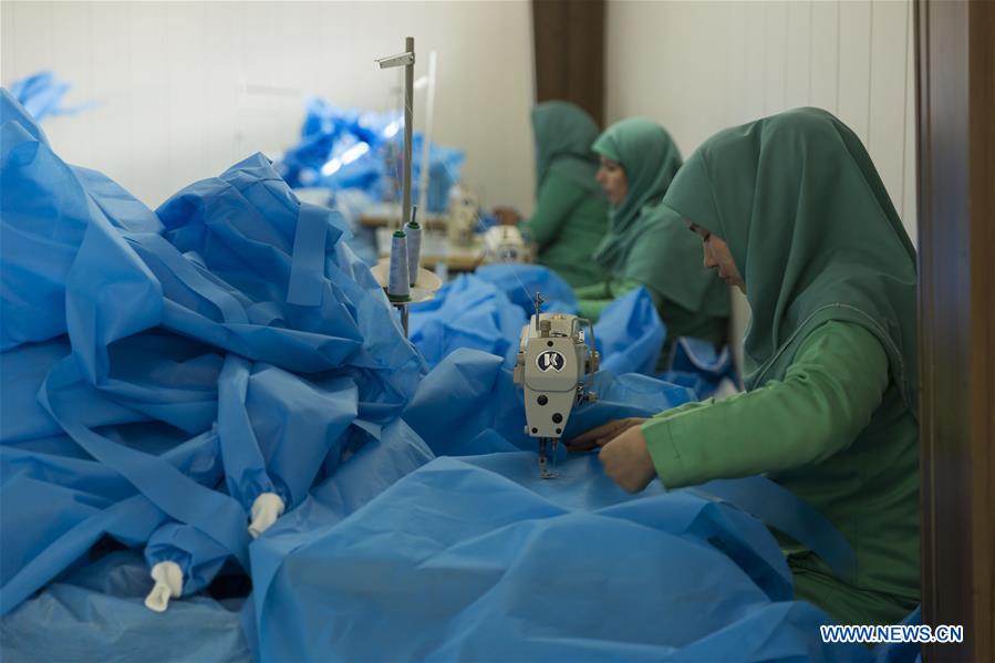 AFGHANISTAN-HERAT-SURGICAL GOWN FACTORY