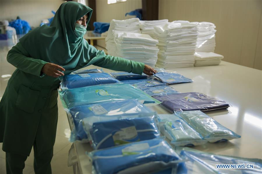 AFGHANISTAN-HERAT-SURGICAL GOWN FACTORY