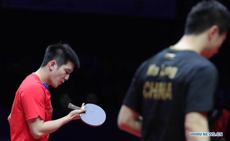 (SP)CHINA-ZHENGZHOU-TABLE TENNIS-ITTF-GRAND FINALS-MEN'S SINGLES (CN)