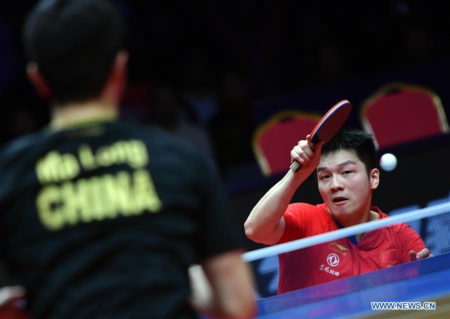 (SP) CHINA-ZHENGZHOU-TABLE TENNIS-ITTF-GRAND FINALS-MEN'S SINGLES (CN)
