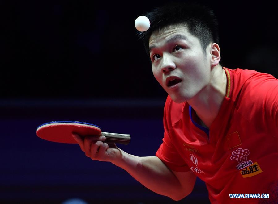 (SP) CHINA-ZHENGZHOU-TABLE TENNIS-ITTF-GRAND FINALS-MEN'S SINGLES (CN)