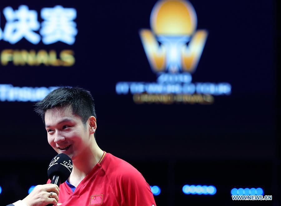 (SP)CHINA-ZHENGZHOU-TABLE TENNIS-ITTF-GRAND FINALS-MEN'S SINGLES (CN)