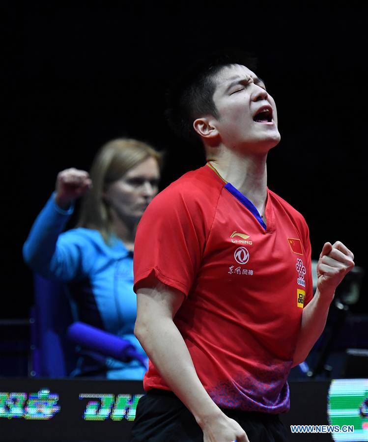 (SP)CHINA-ZHENGZHOU-TABLE TENNIS-ITTF-GRAND FINALS-MEN'S SINGLES (CN)