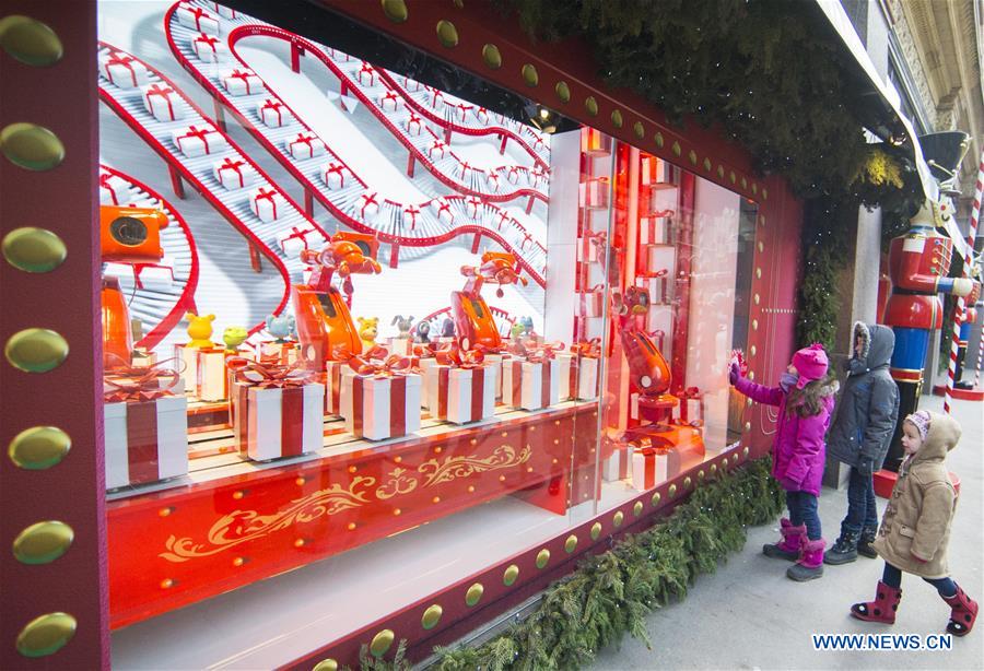 CANADA-TORONTO-HOLIDAY WINDOW DISPLAYS