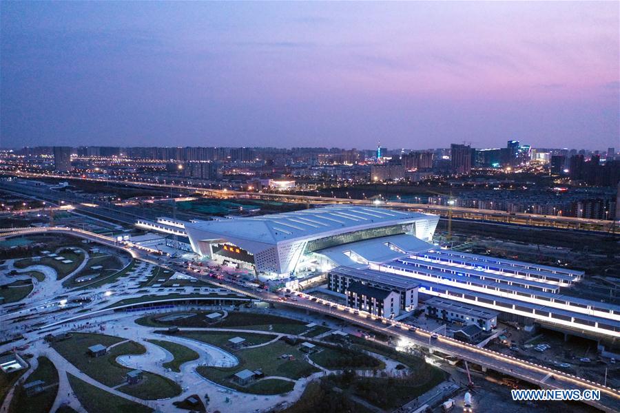 CHINA-JIANGSU-HIGH-SPEED RAIL LINE-LAUNCH (CN)