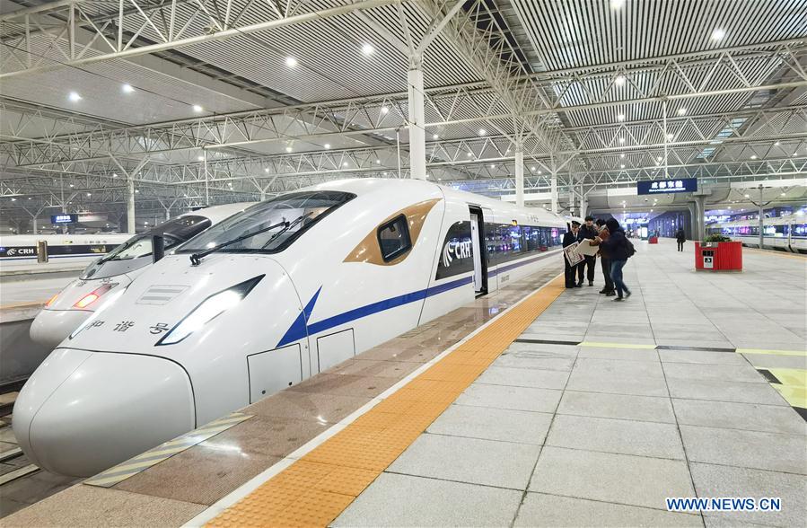 CHINA-CHENGDU-GUIYANG HIGH-SPEED RAIL LINE-LAUNCH(CN)