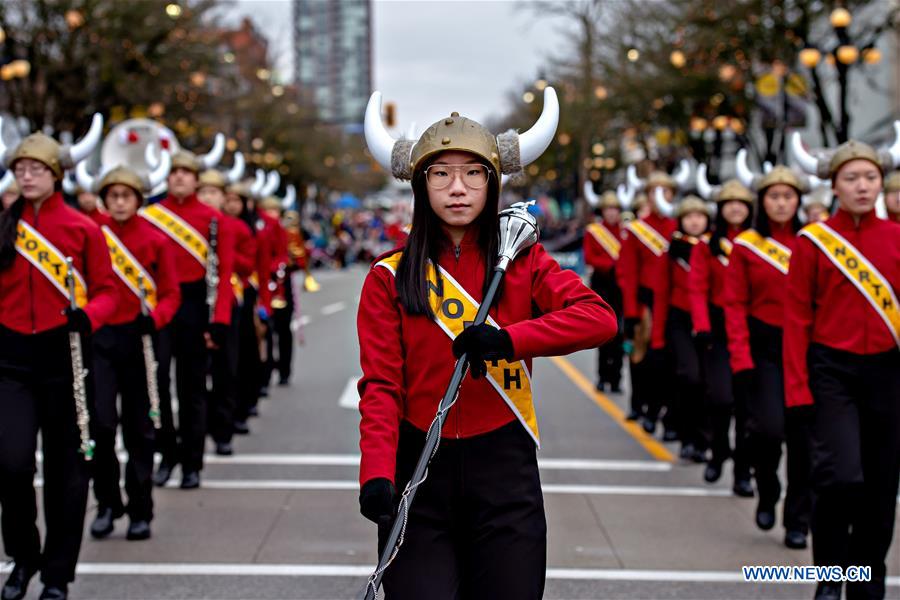 CANADA-NEW WESTMINSTER-SANTA CLAUS-PARADE