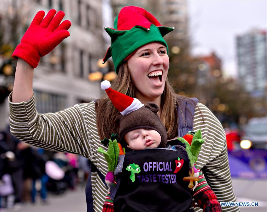 CANADA-NEW WESTMINSTER-SANTA CLAUS-PARADE