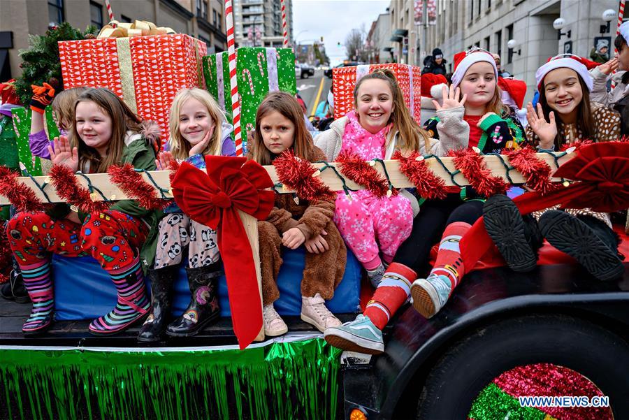 CANADA-NEW WESTMINSTER-SANTA CLAUS-PARADE