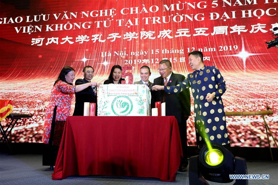 VIETNAM-HANOI-CONFUCIUS INSTITUTE-ANNIVERSARY