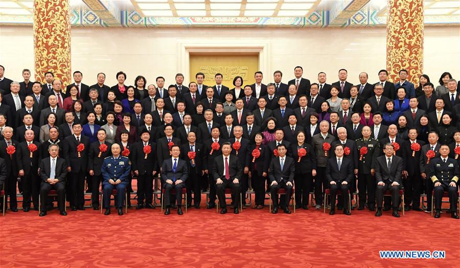 CHINA-BEIJING-XI JINPING-MODEL RETIRED OFFICIALS-MEETING (CN)