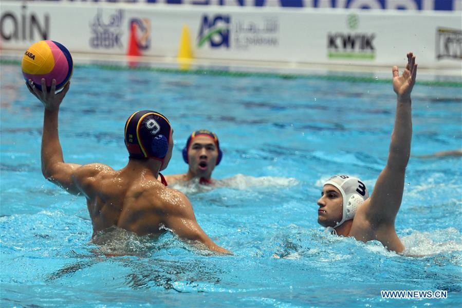 (SP)KUWAIT-KUWAIT CITY-WATER POLO-FINA WORLD MEN'S JUNIOR CHAMPIONSHIPS-CHINA VS SERBIA