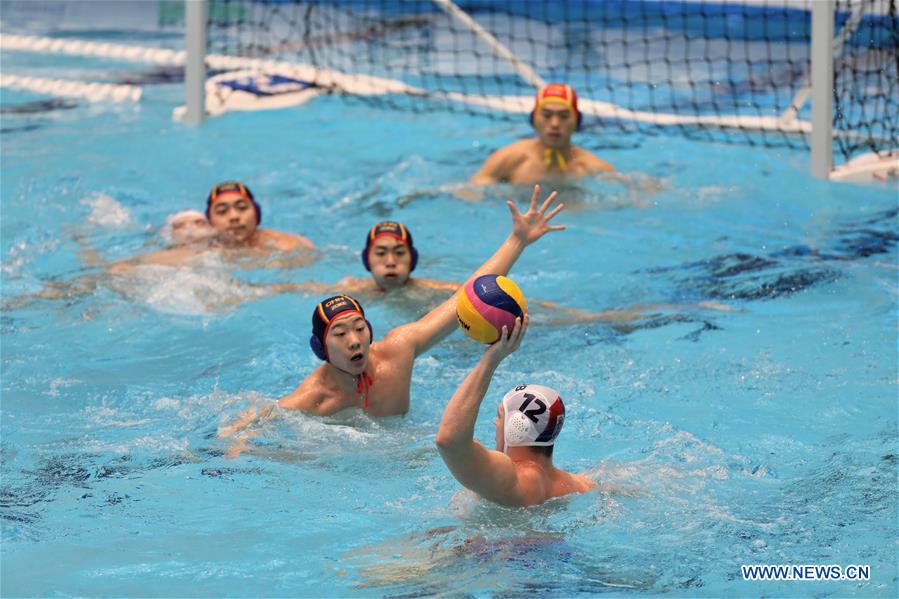 (SP)KUWAIT-KUWAIT CITY-WATER POLO-FINA WORLD MEN'S JUNIOR CHAMPIONSHIPS-CHINA VS SERBIA