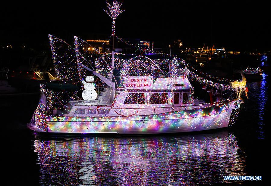 U.S.-CALIFORNIA-HUNTINGTON BEACH-BOAT PARADE