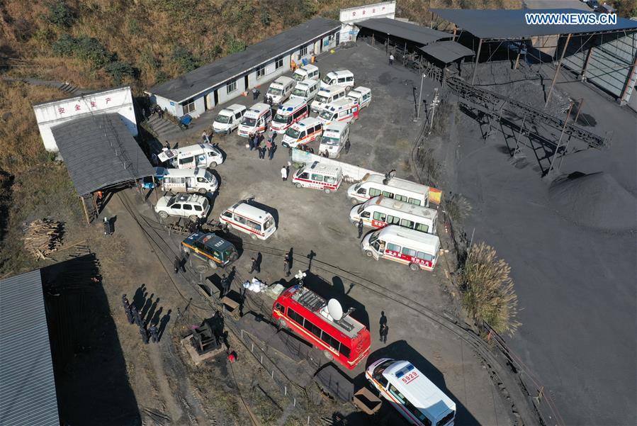 CHINA-GUIZHOU-COAL MINE-ACCIDENT (CN)