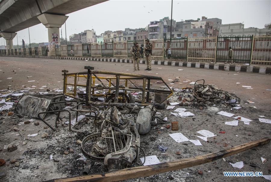 INDIA-NEW DELHI-PROTESTS-NEW CITIZENSHIP ACT