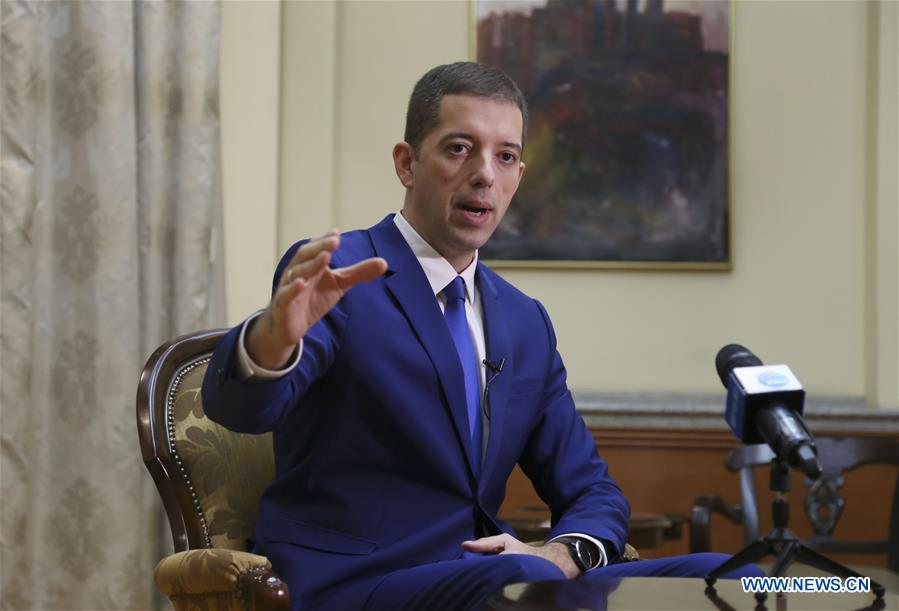 SERBIA-BELGRADE-PARTY LEADER-INTERVIEW