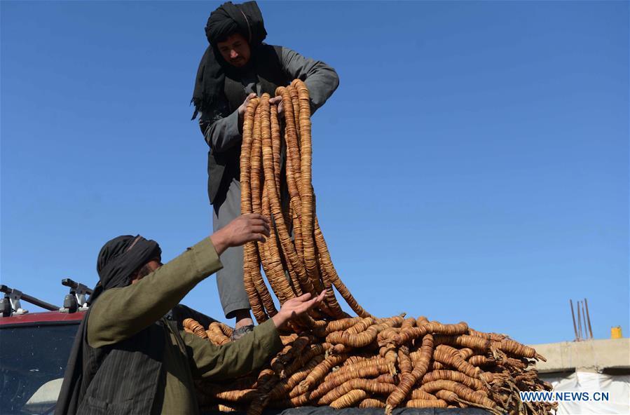 AFGHANISTAN-KANDAHAR-DRIED FIGS-MARKET