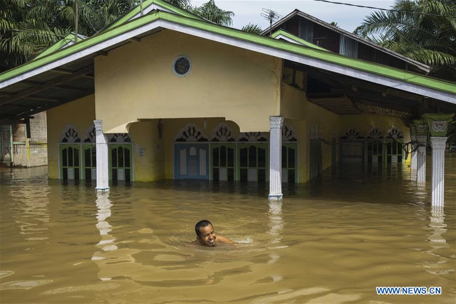 INDONESIA-RIAU-FLOOD